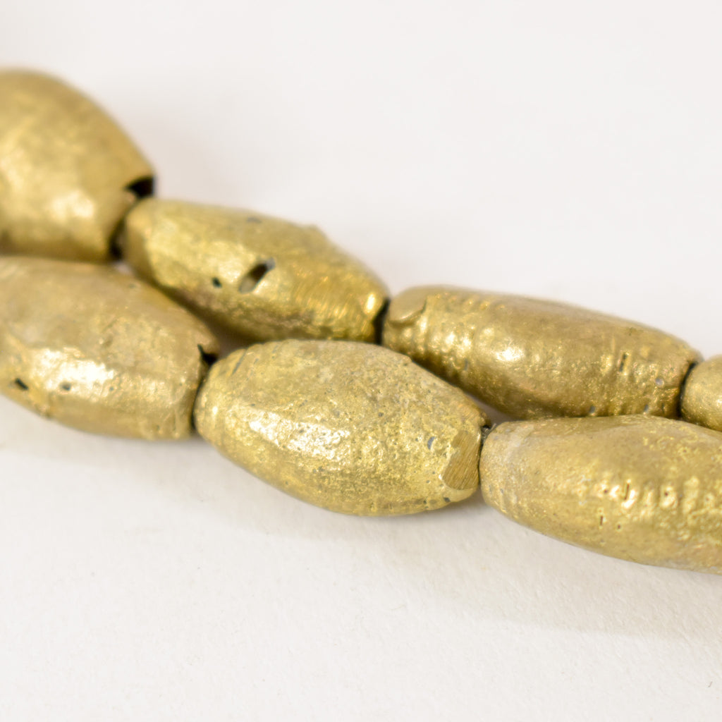 Fulani Brass Metal Beads Nigeria