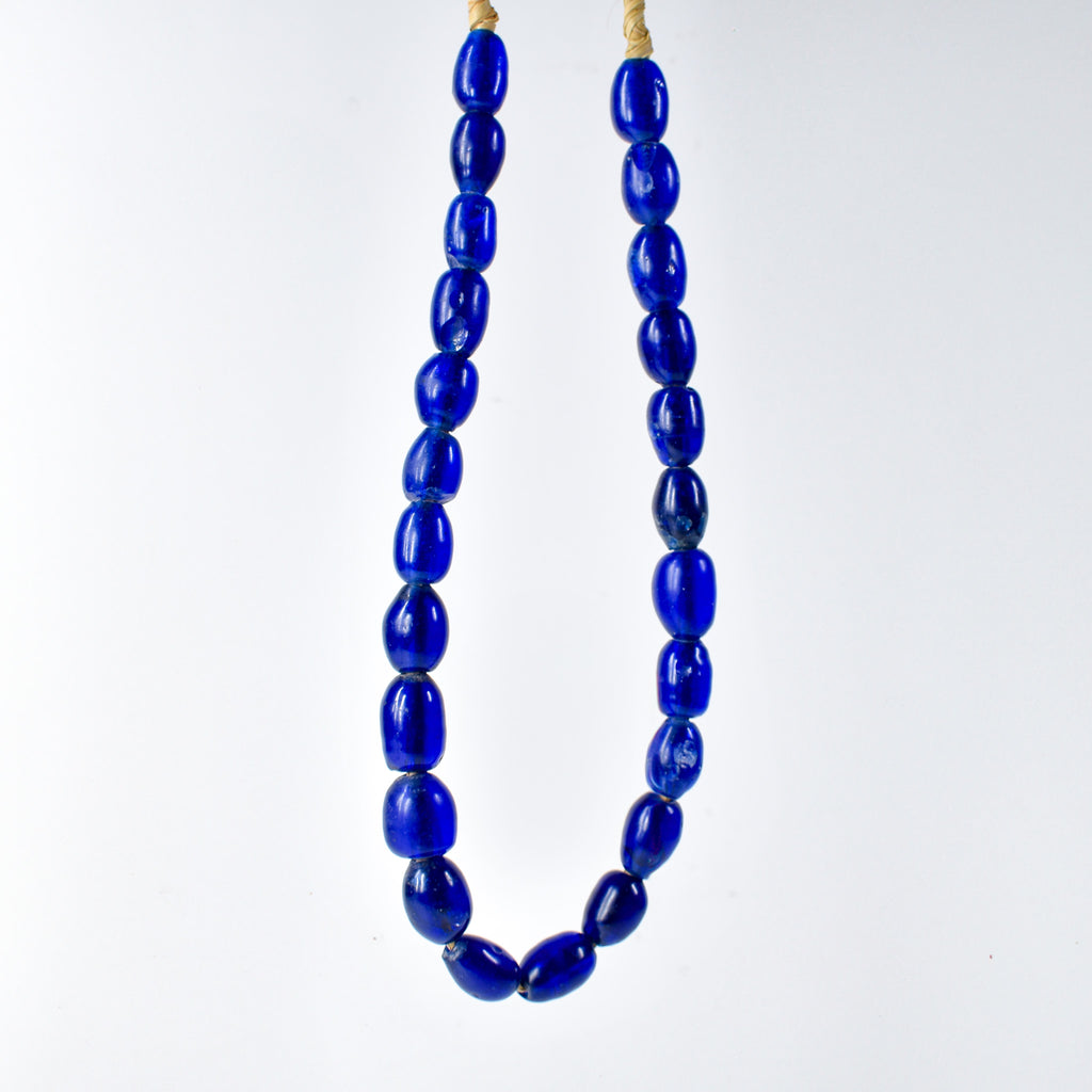 Old European Matched Blue Trade Beads