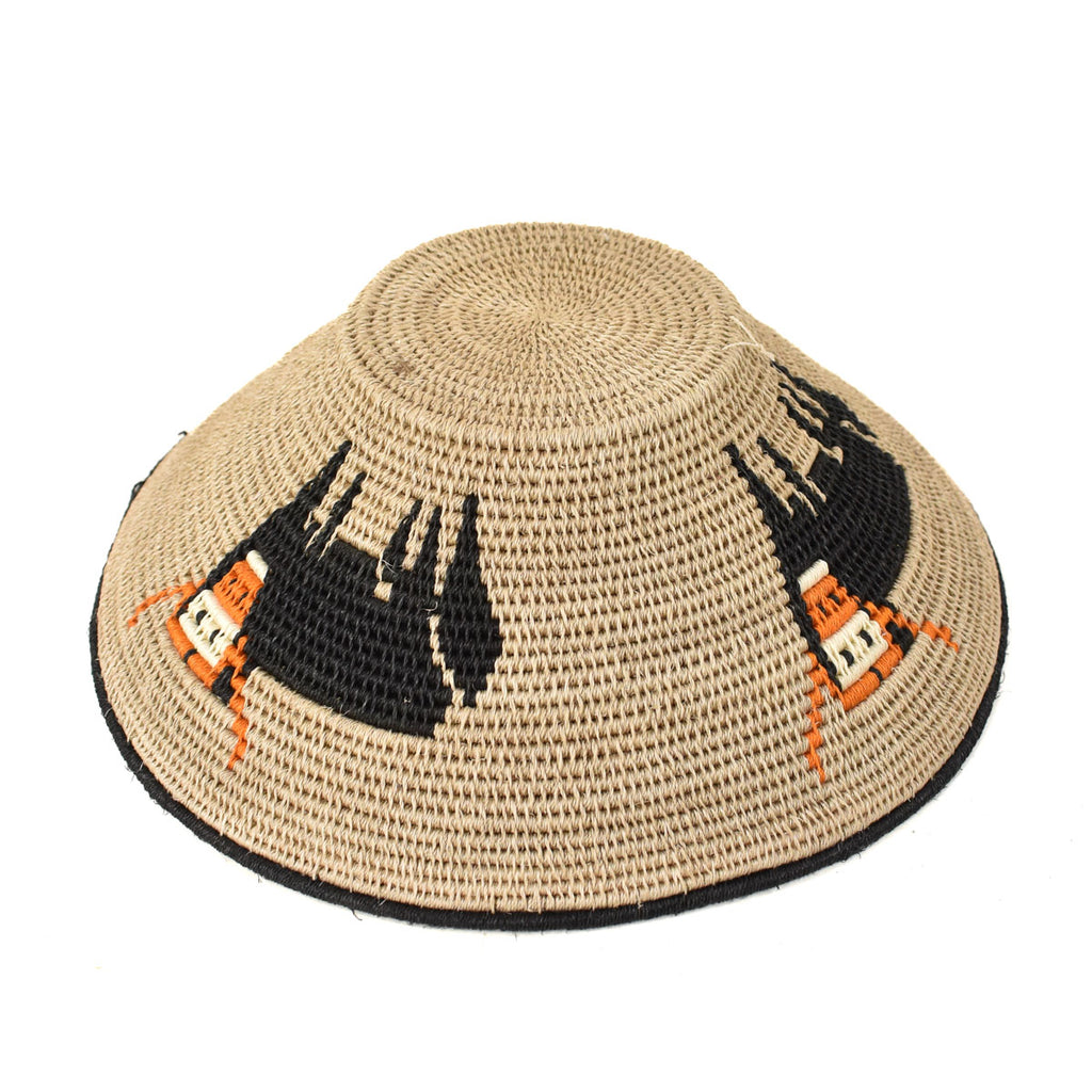 Water Buffalo Agave Sisal Handwoven Basket Eswatini