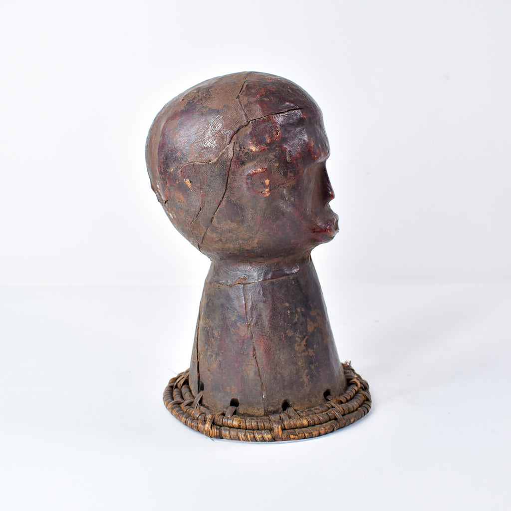 Ekoi Ejagham Leather Wrapped Headcrest Nigeria