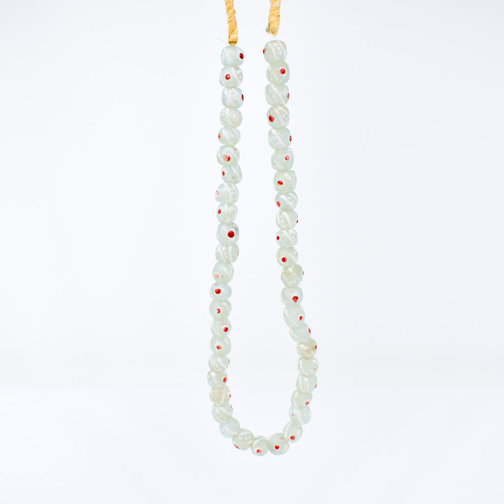 Krobo "Recycled" Powder Glass Patterned Trade Beads