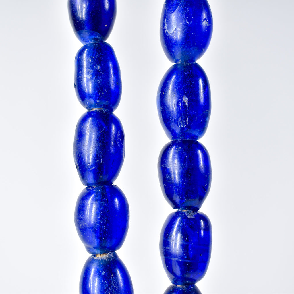 Old European Matched Blue Trade Beads