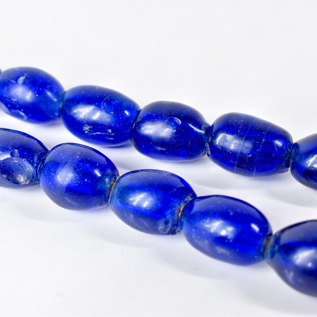 Old European Matched Blue Trade Beads