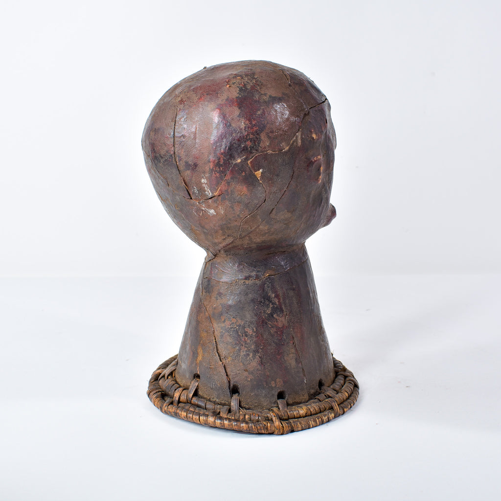Ekoi Ejagham Leather Wrapped Headcrest Nigeria