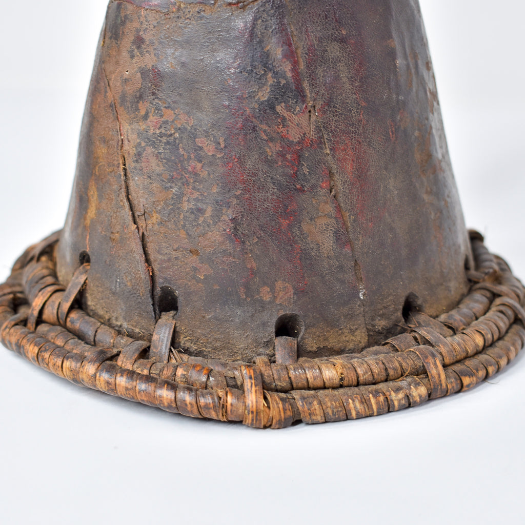 Ekoi Ejagham Leather Wrapped Headcrest Nigeria