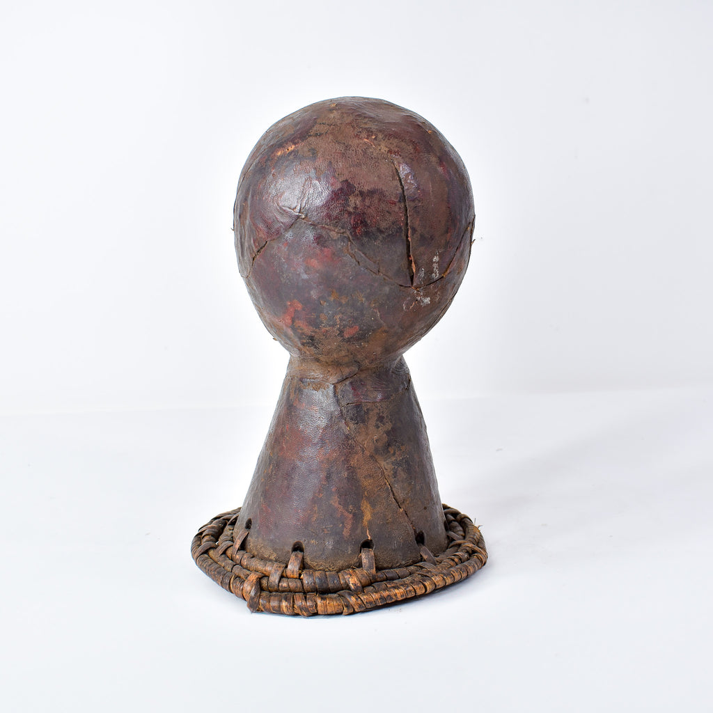Ekoi Ejagham Leather Wrapped Headcrest Nigeria