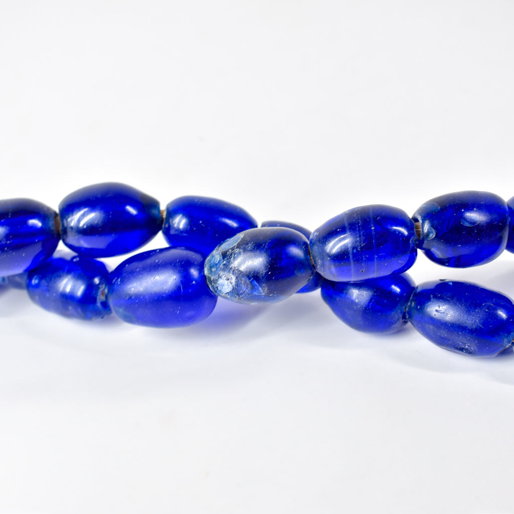 Old European Matched Blue Trade Beads