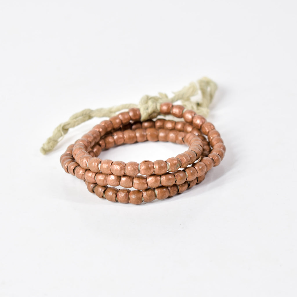 Copper Color Metal Trade Beads