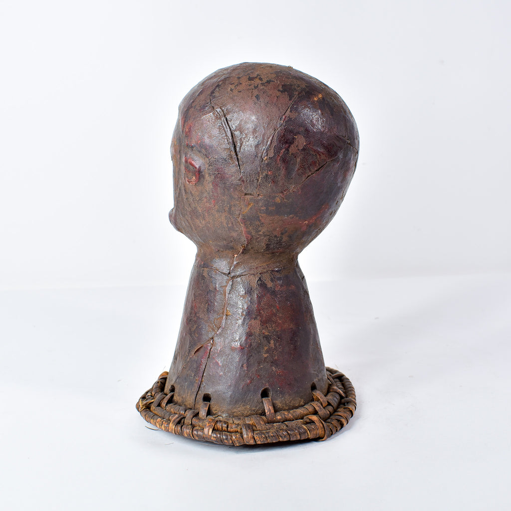 Ekoi Ejagham Leather Wrapped Headcrest Nigeria