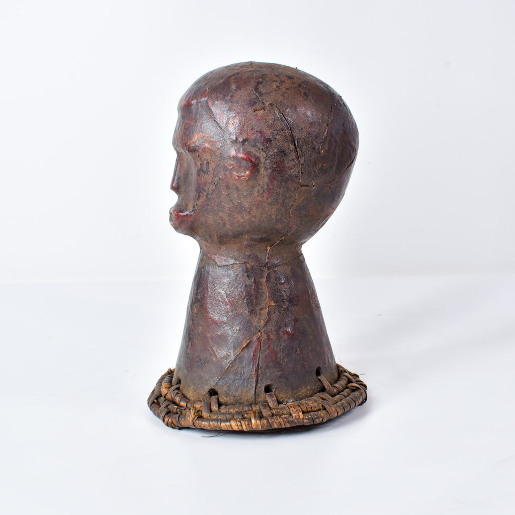 Ekoi Ejagham Leather Wrapped Headcrest Nigeria