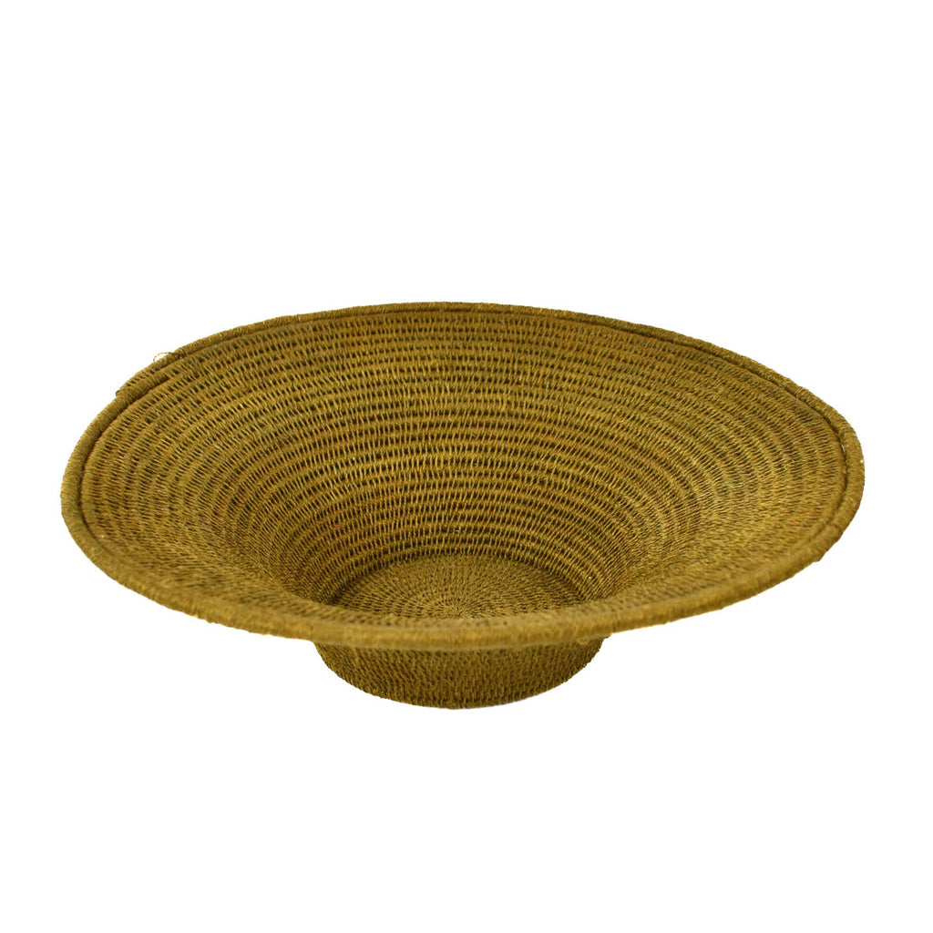 Olive Agave Sisal Handwoven Basket Eswatini