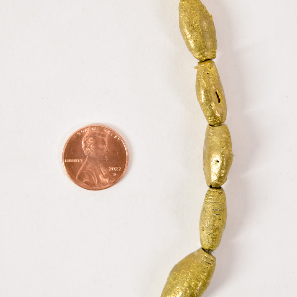 Fulani Brass Metal Beads Nigeria
