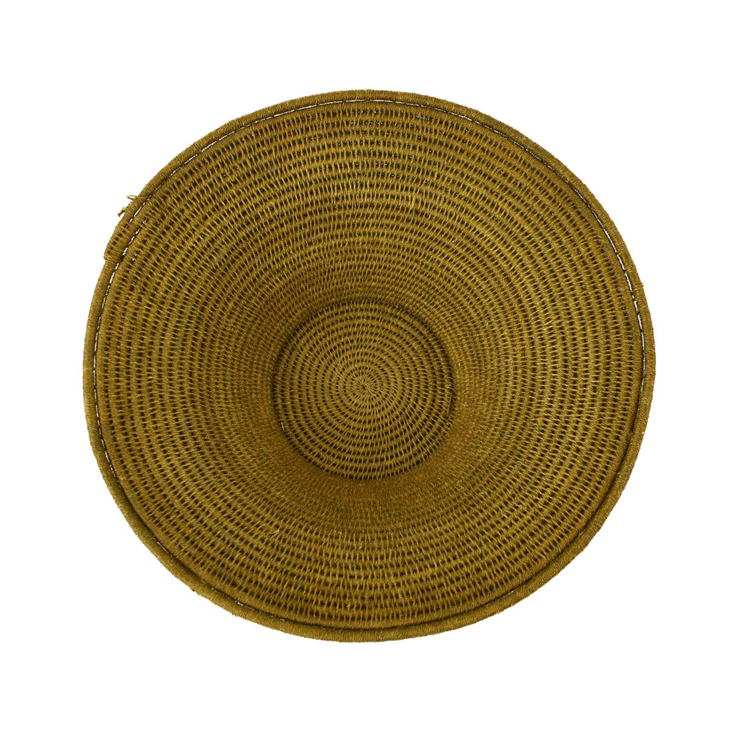 Olive Agave Sisal Handwoven Basket Eswatini