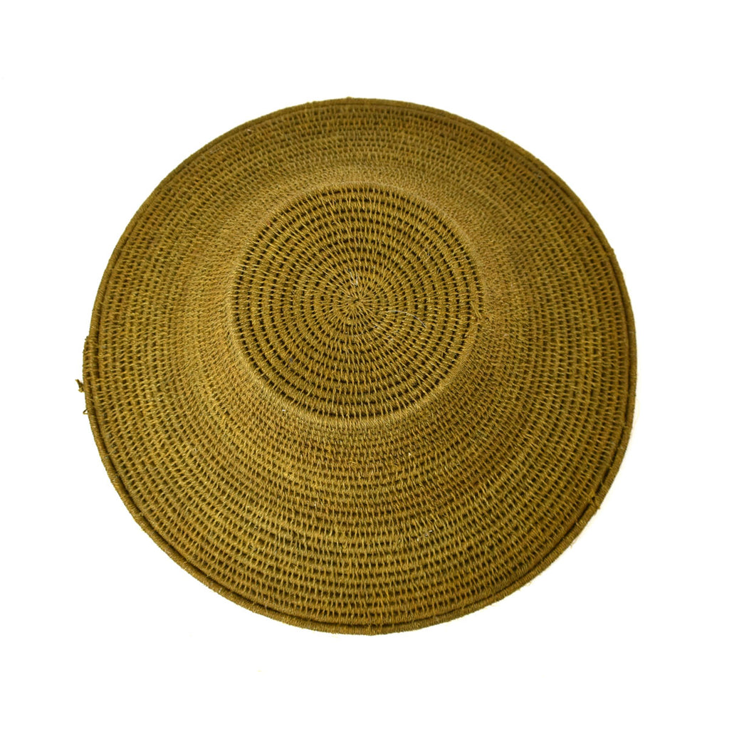 Olive Agave Sisal Handwoven Basket Eswatini