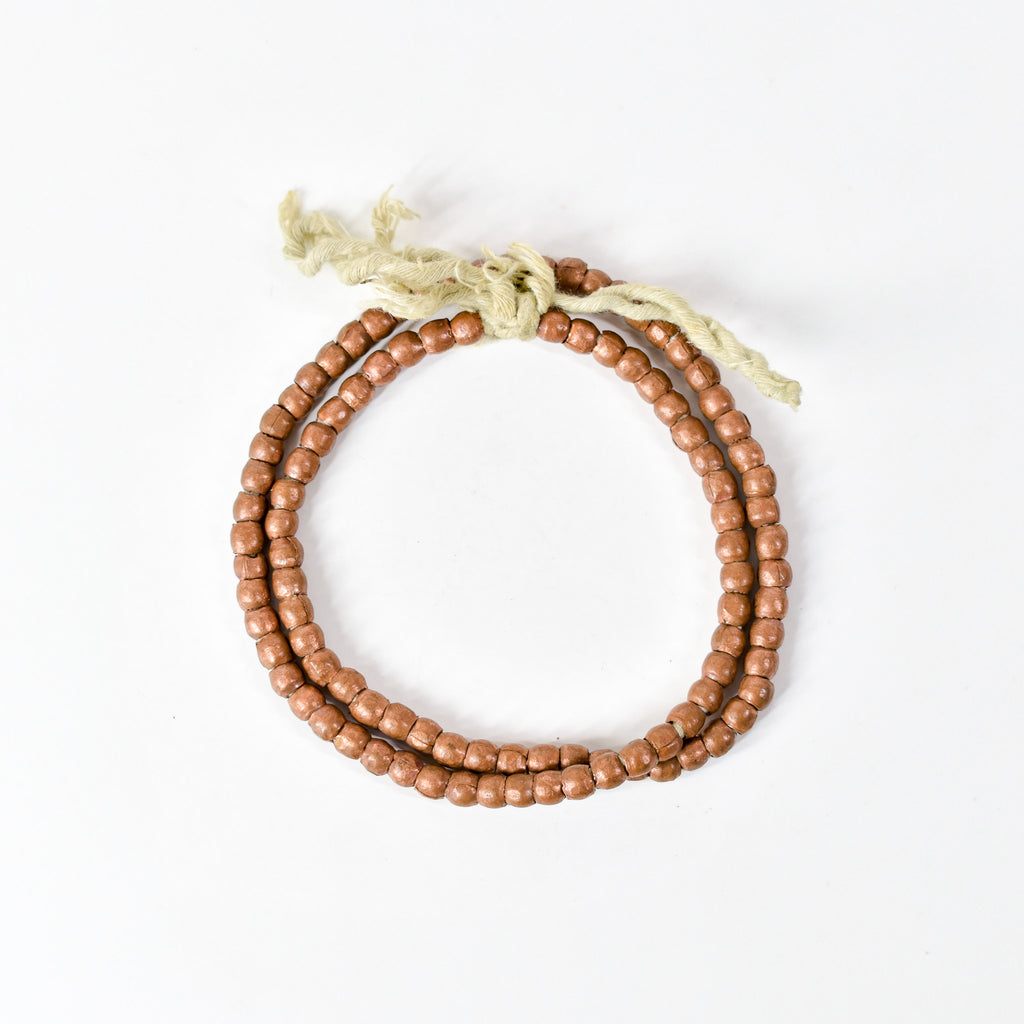 Copper Color Metal Trade Beads