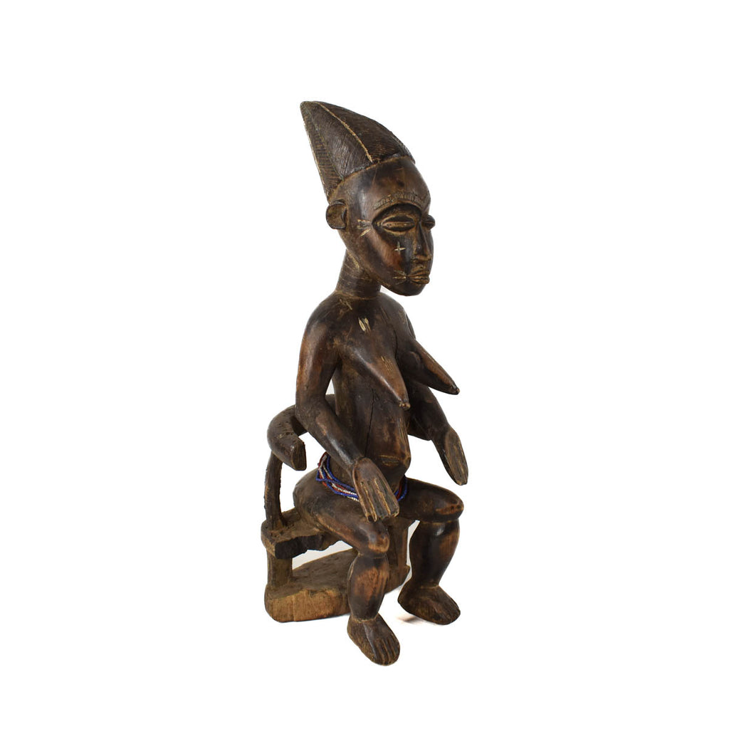 Anyi Seated Female Figure Côte d'Ivoire