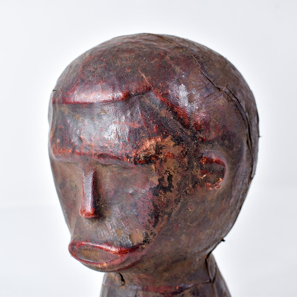 Ekoi Ejagham Leather Wrapped Headcrest Nigeria