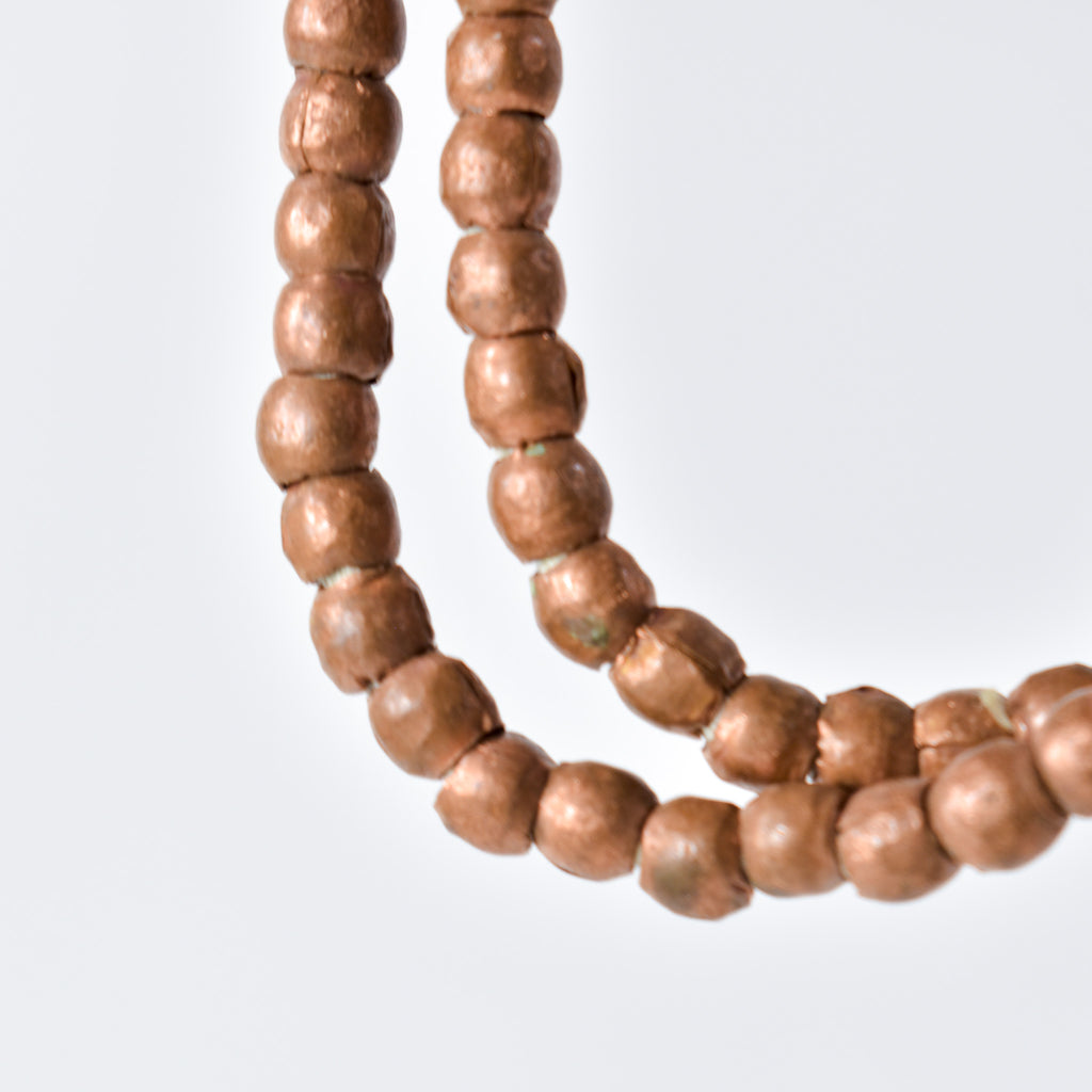 Copper Color Metal Trade Beads