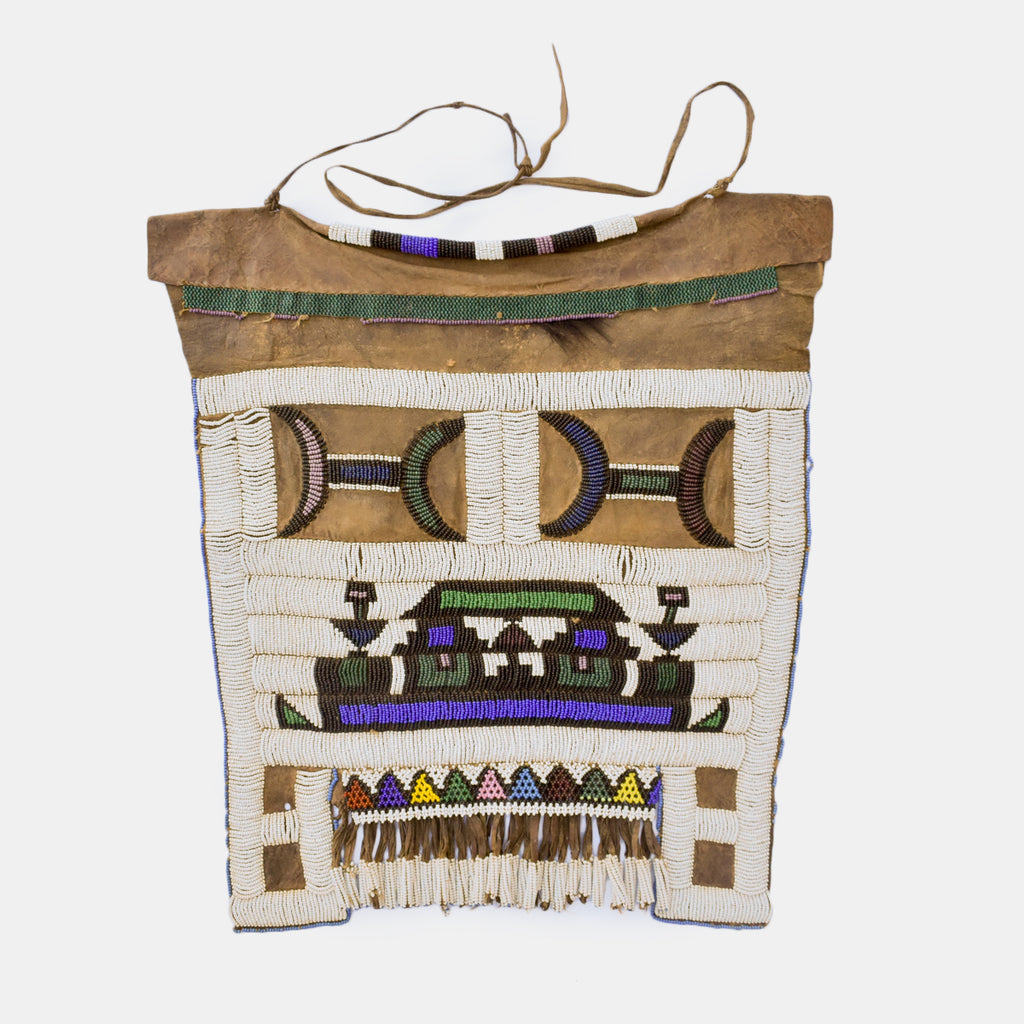Ndebele Beaded Liphotu Married Women's Apron Sidley Collection
