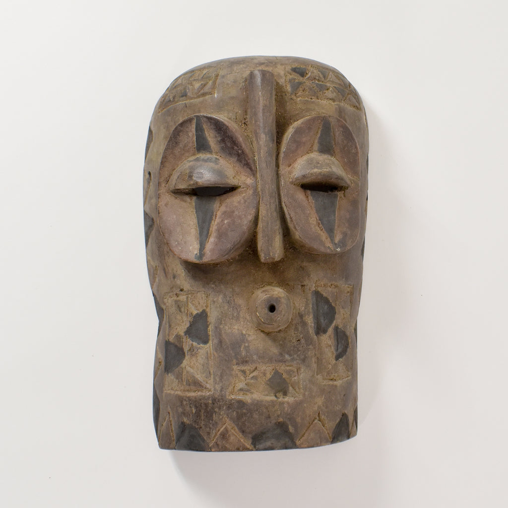 Bembe Alunga Wood Plank Mask Congo