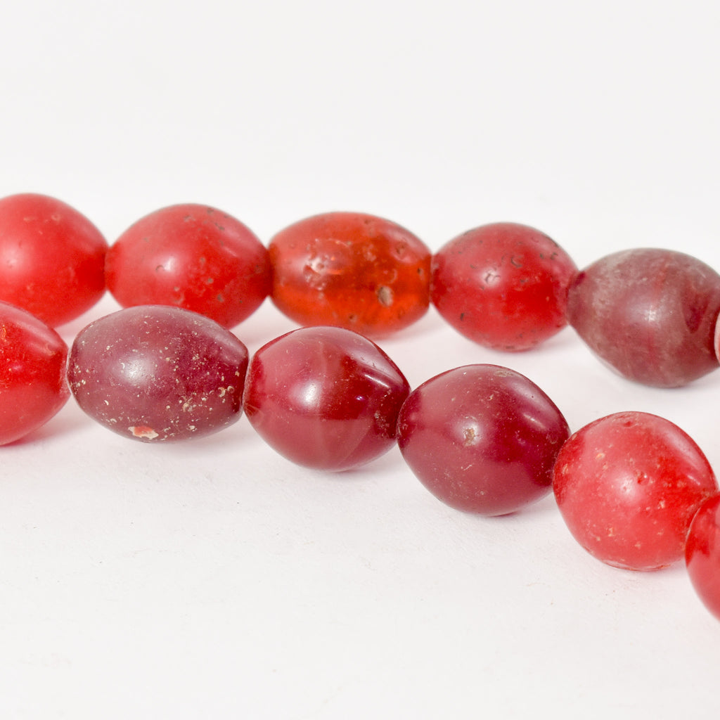 Pigeon Egg Red Trade Beads