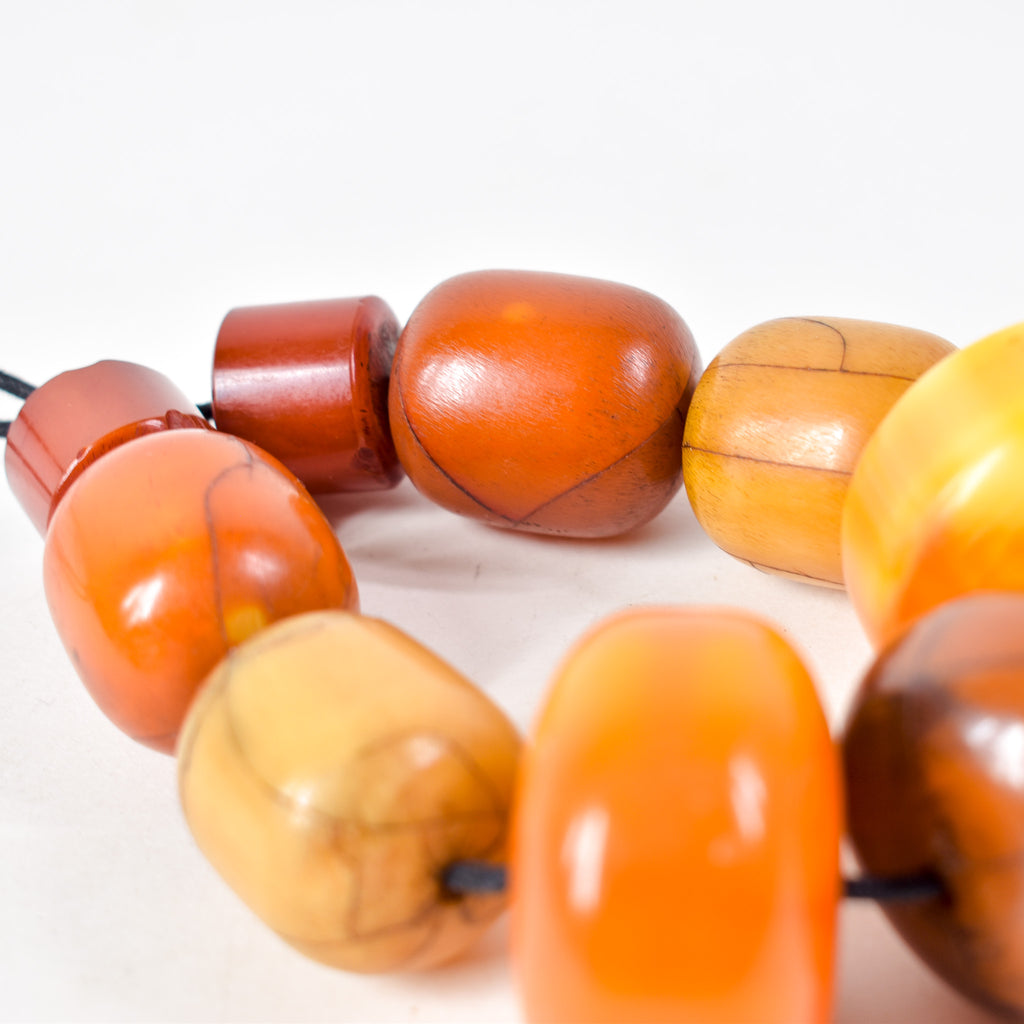 Mixed Faux Amber Trade Beads Henry Collection