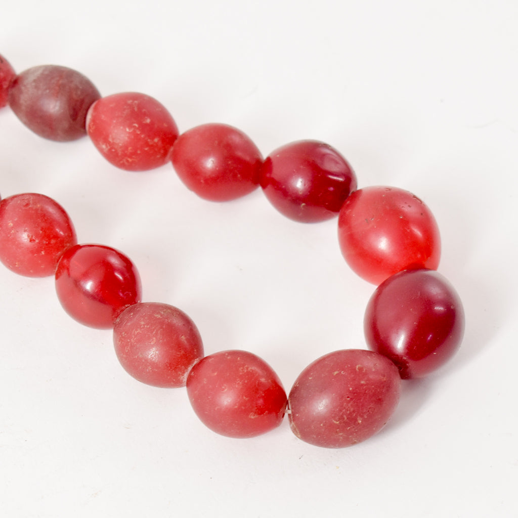 Pigeon Egg Red Trade Beads