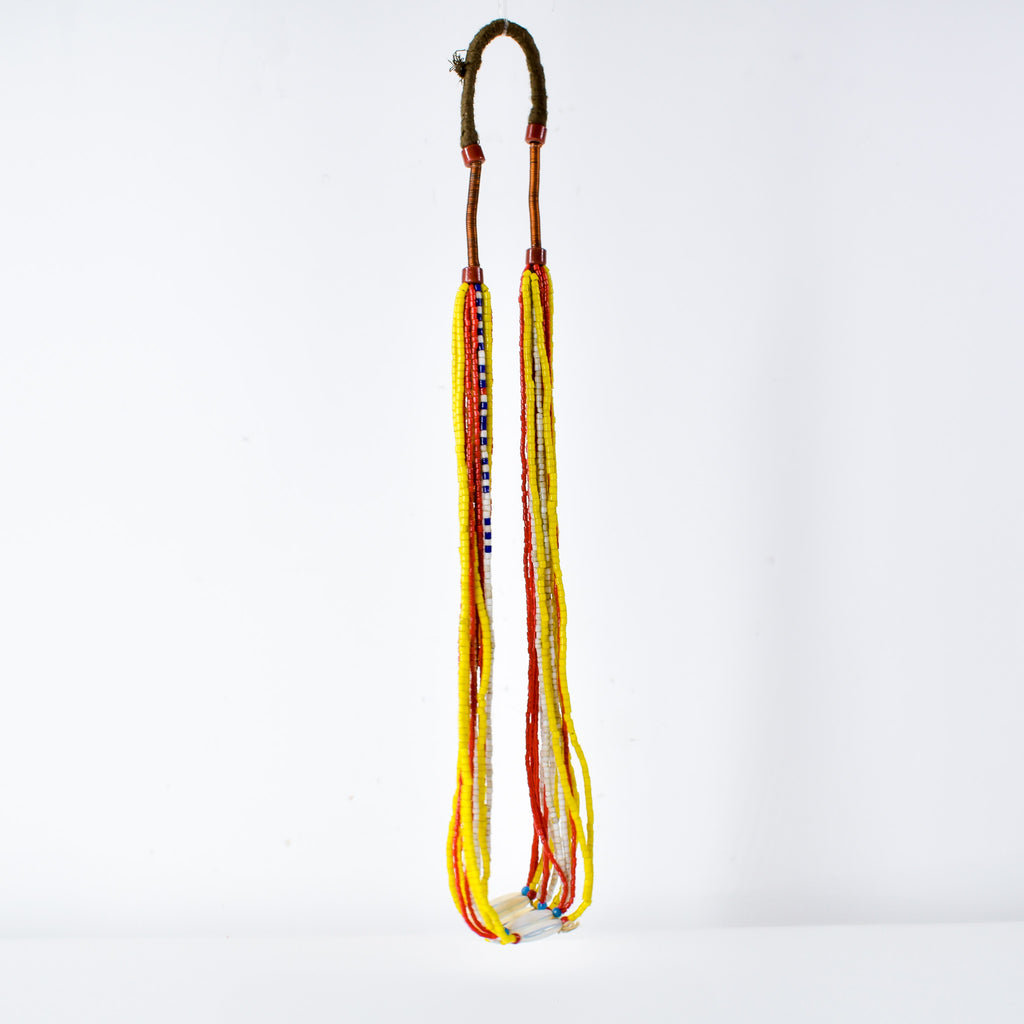 Fulani Beaded Necklace Nigeria 32 Inch