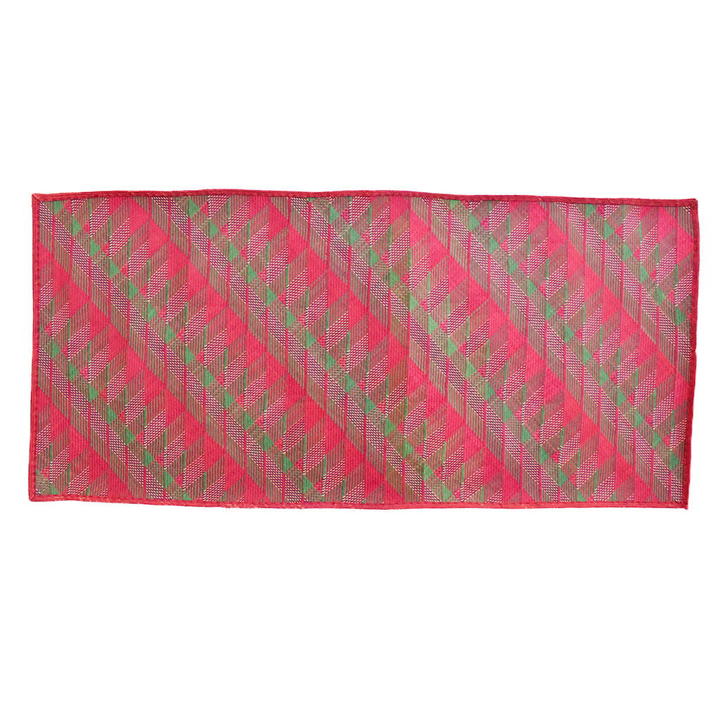 Ugandan Mukeka Palm Leaf Mat 37x78 Inch