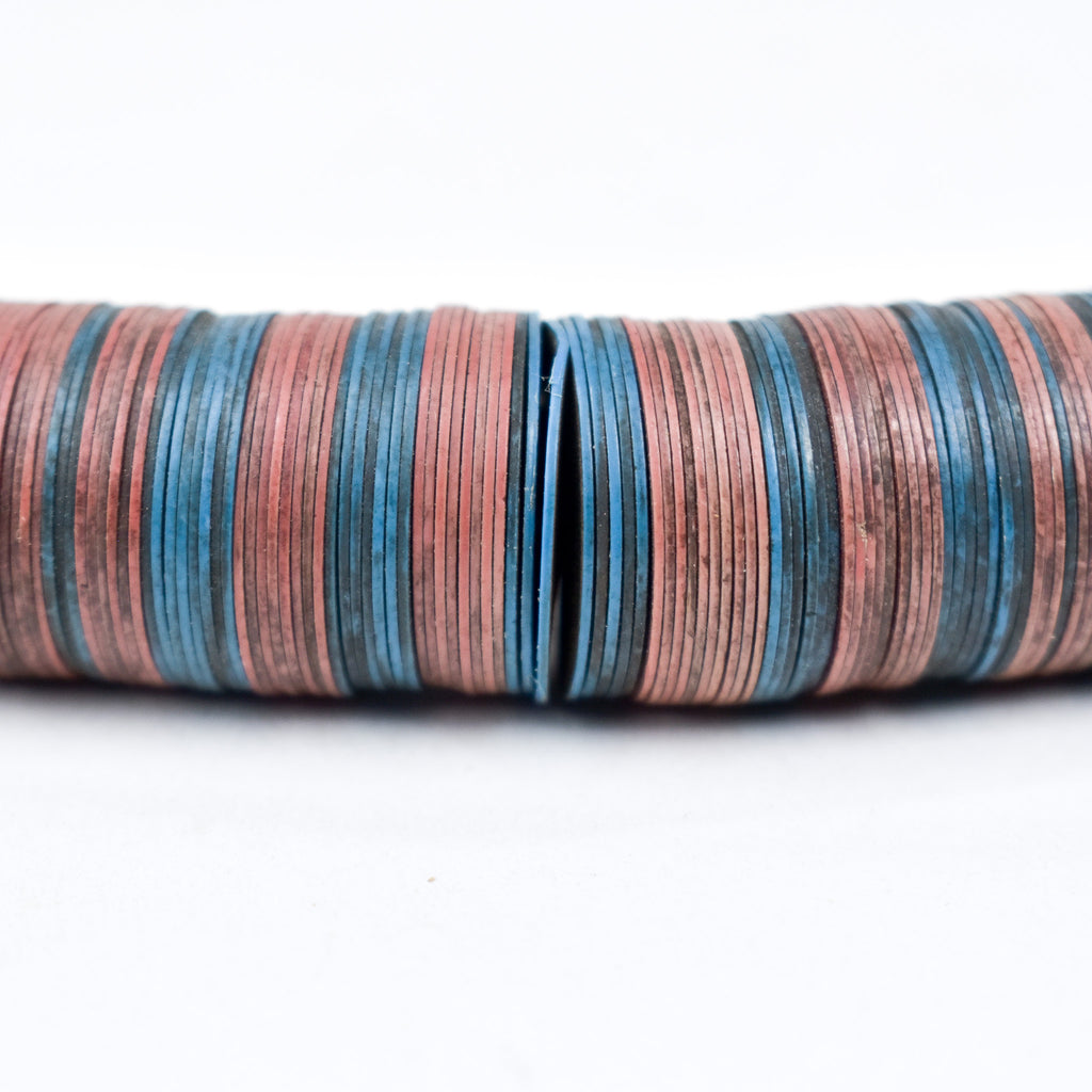X-Large Vulcanite "Vinyl" Heishi Trade Beads