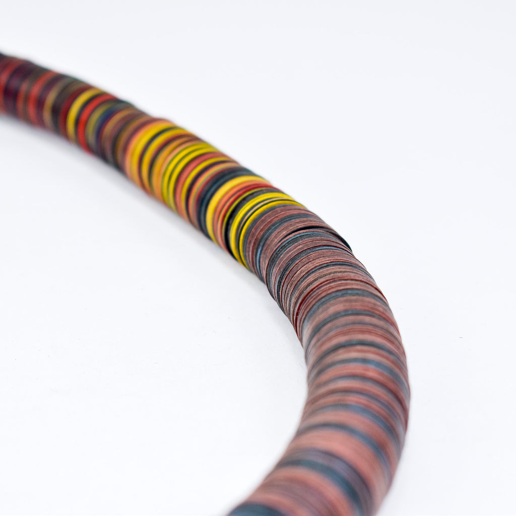 X-Large Vulcanite "Vinyl" Heishi Trade Beads