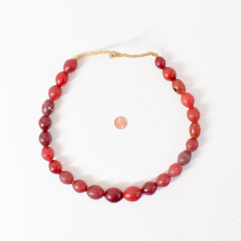 Pigeon Egg Red Trade Beads