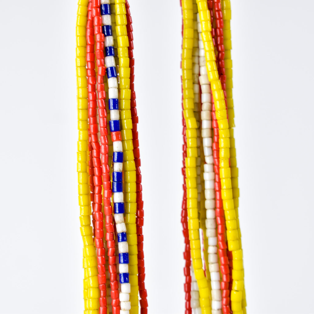 Fulani Beaded Necklace Nigeria 32 Inch