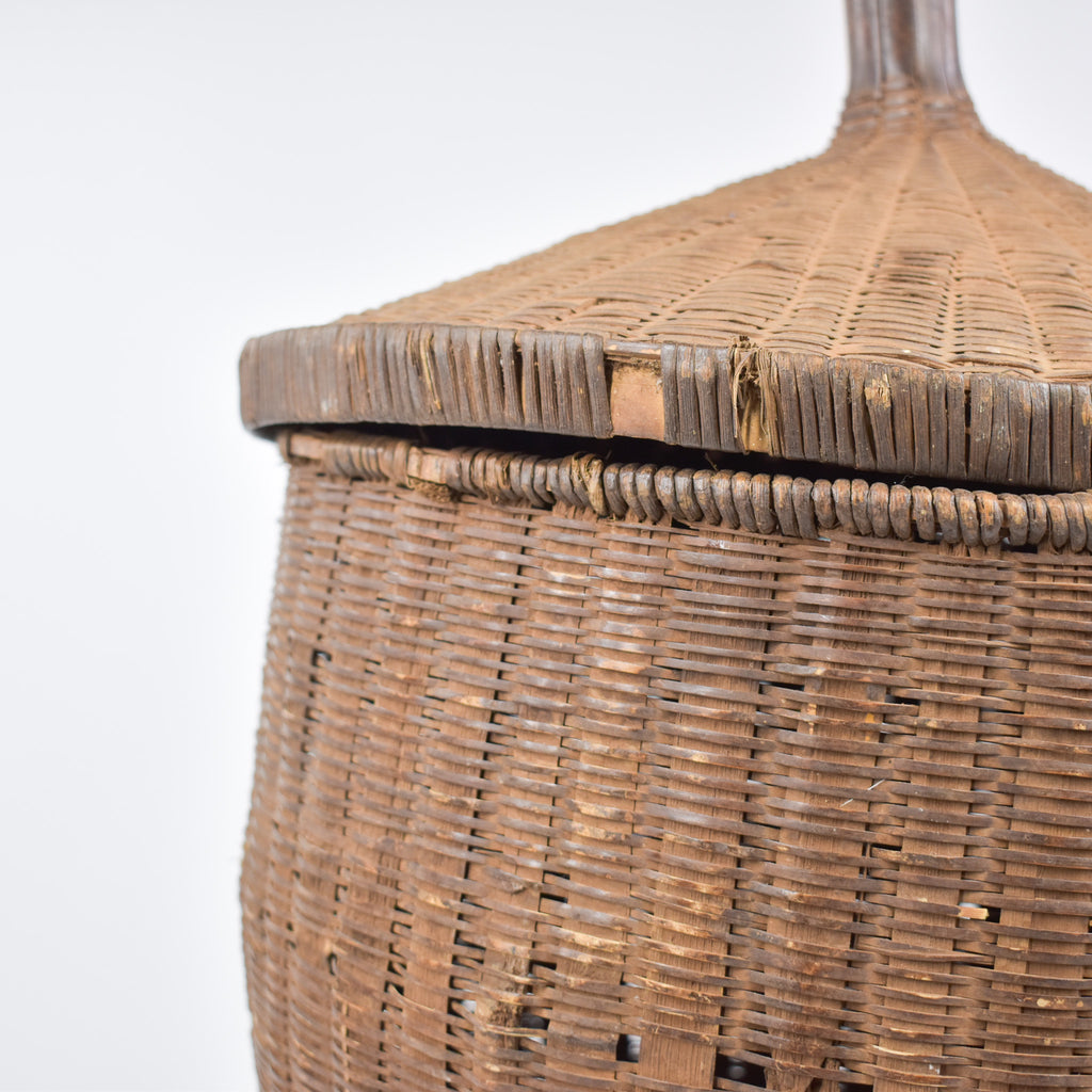 Tutsi Basket with Lid Rwanda