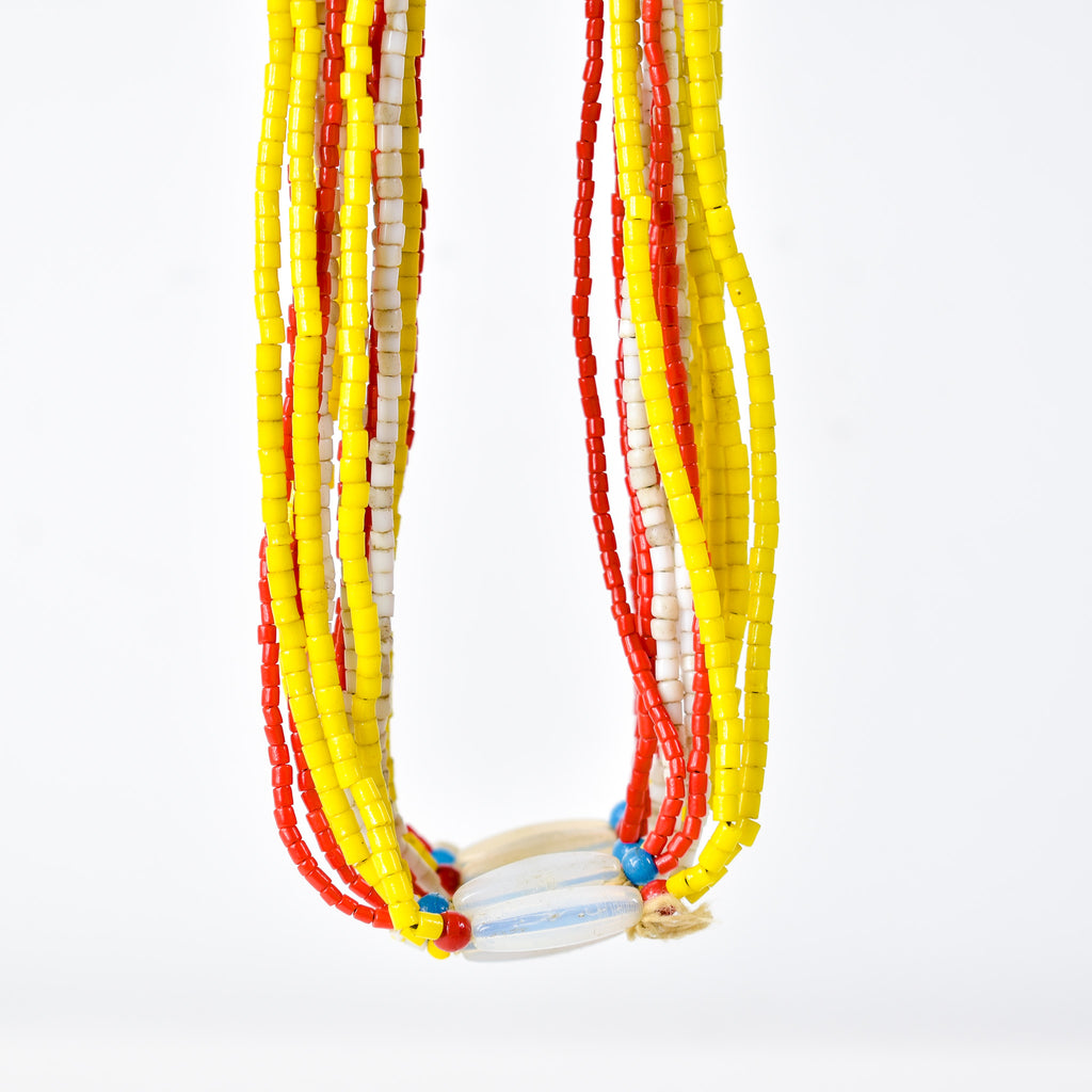 Fulani Beaded Necklace Nigeria 32 Inch