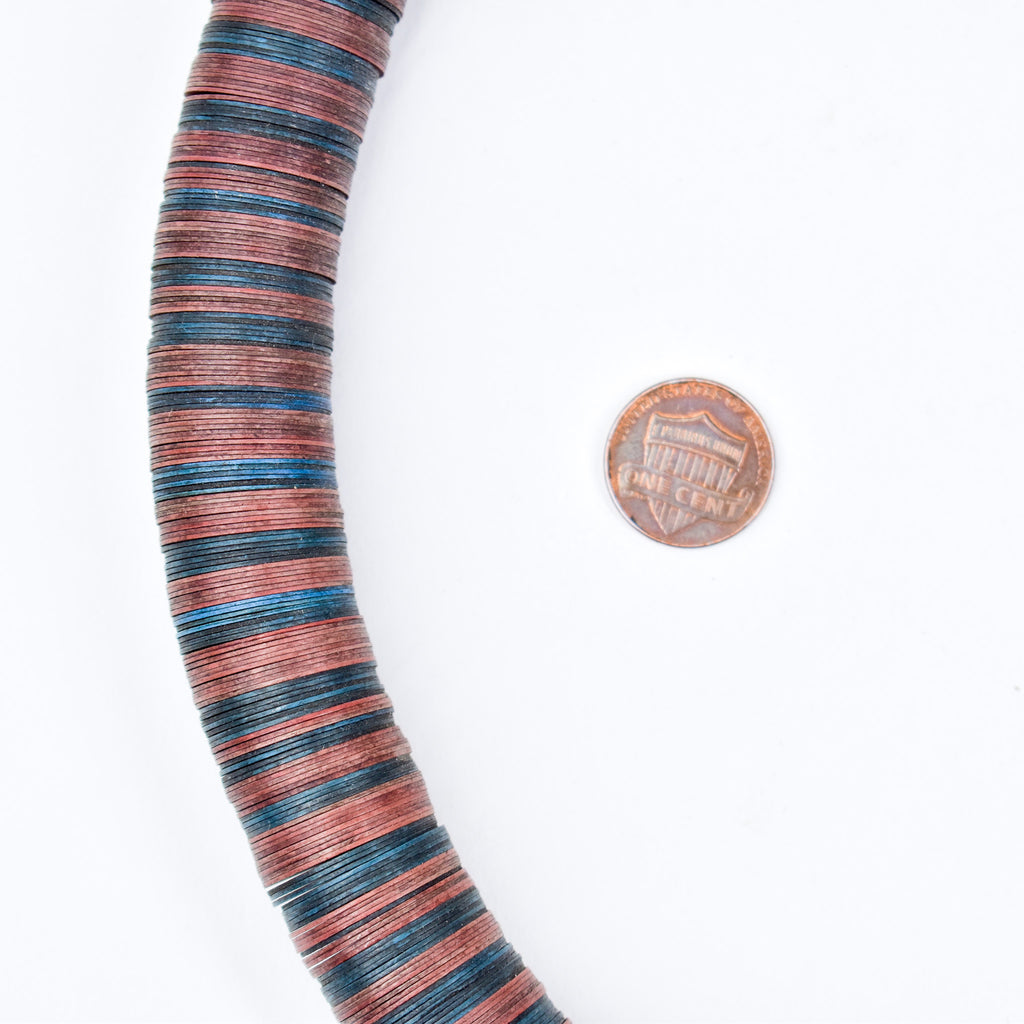 X-Large Vulcanite "Vinyl" Heishi Trade Beads