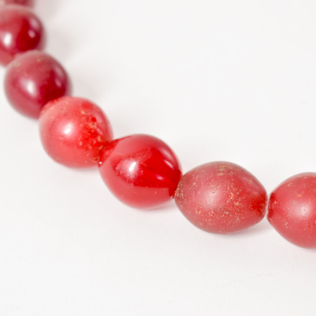 Pigeon Egg Red Trade Beads