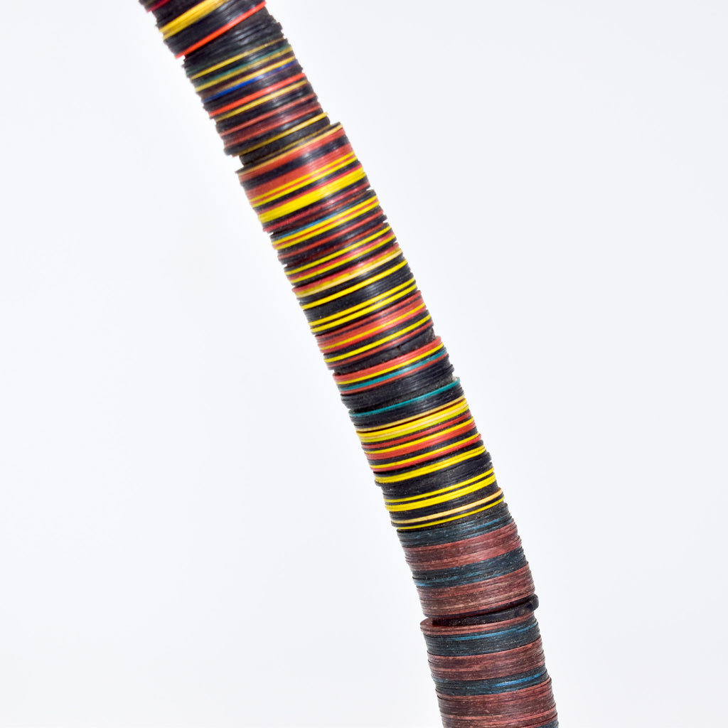X-Large Vulcanite "Vinyl" Heishi Trade Beads