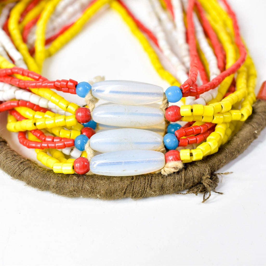 Fulani Beaded Necklace Nigeria 32 Inch