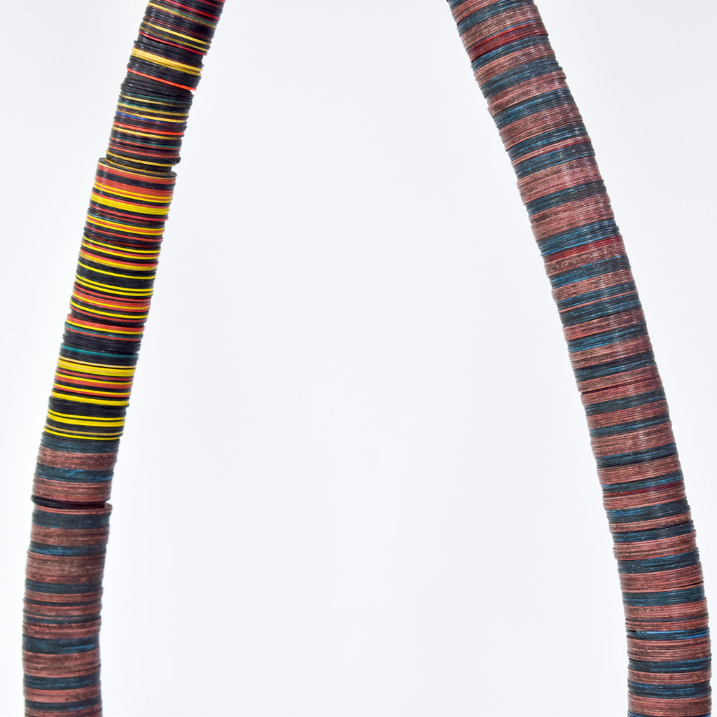 X-Large Vulcanite "Vinyl" Heishi Trade Beads