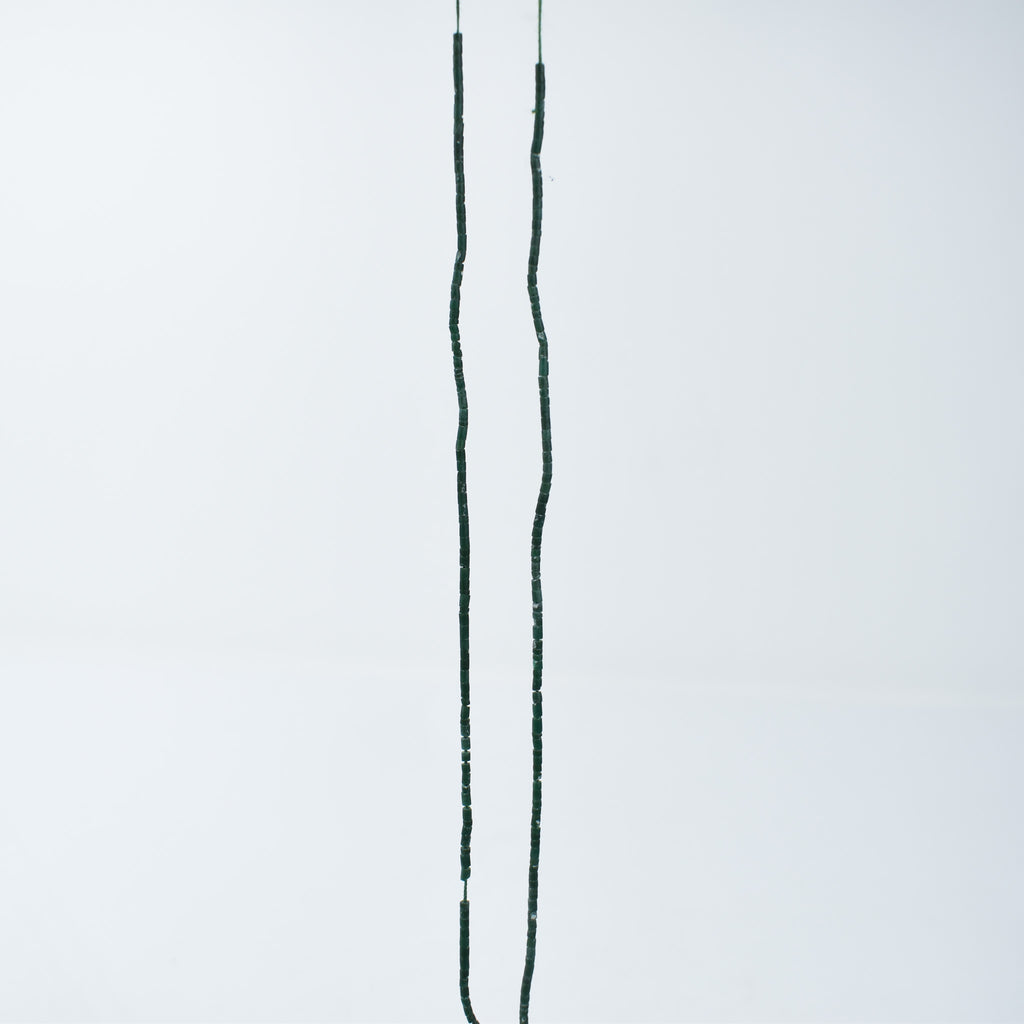 Green Stone Beads Cooper Collection