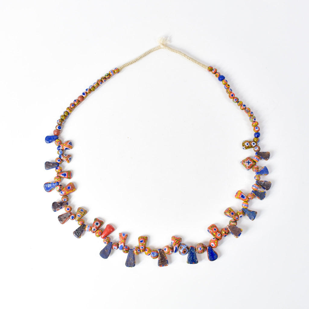 Kiffa Beads Contemporary Using Ancient Techniques Mauritania 34 Inch