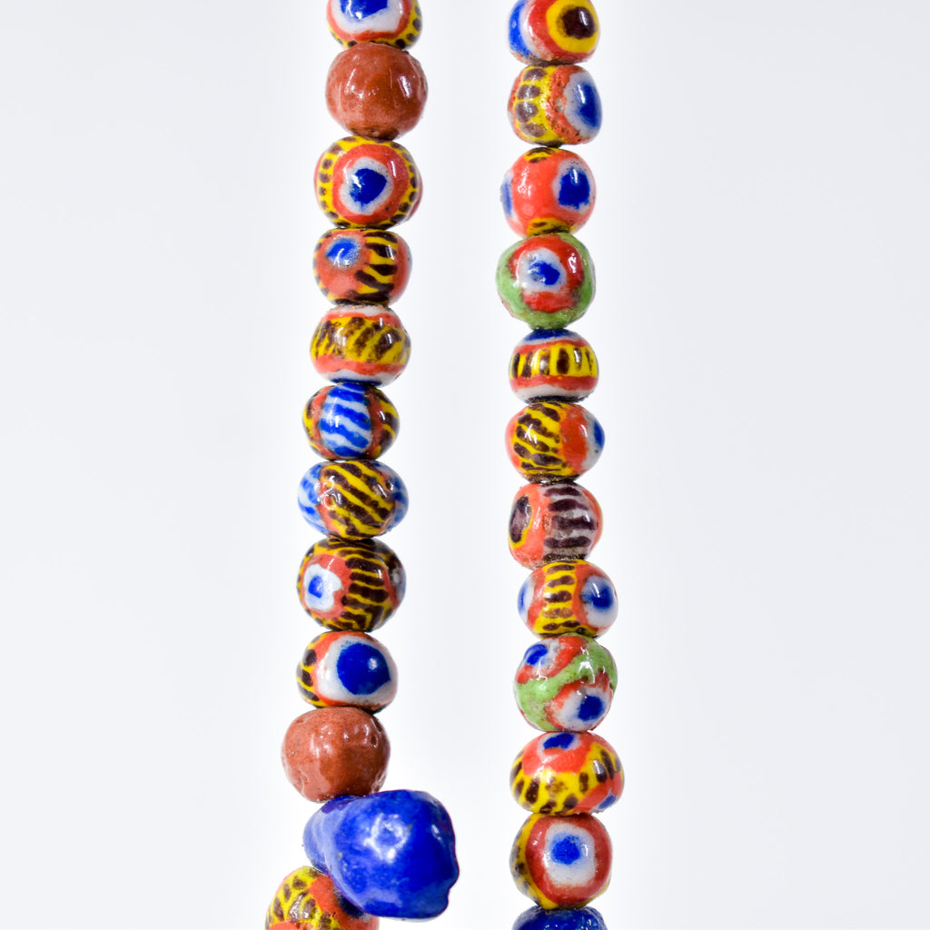 Kiffa Beads Contemporary Using Ancient Techniques Mauritania 34 Inch