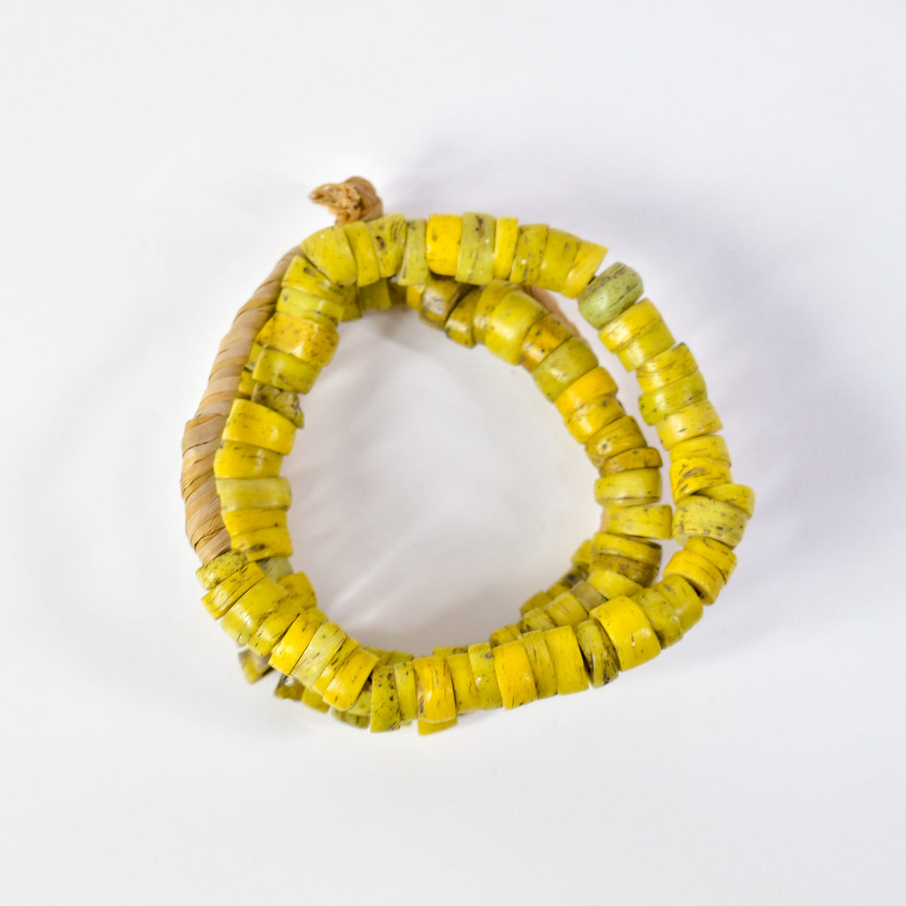 Hebron Cousins Yellow Trade Beads
