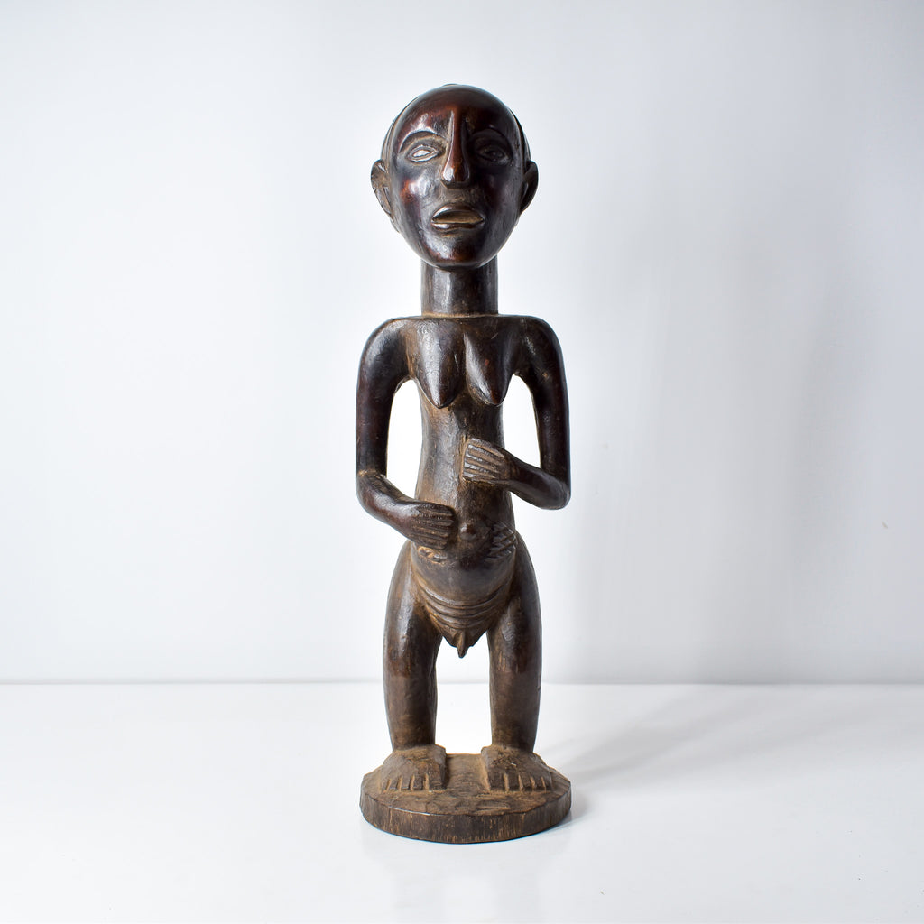 Tabwa Standing Female Figure Congo