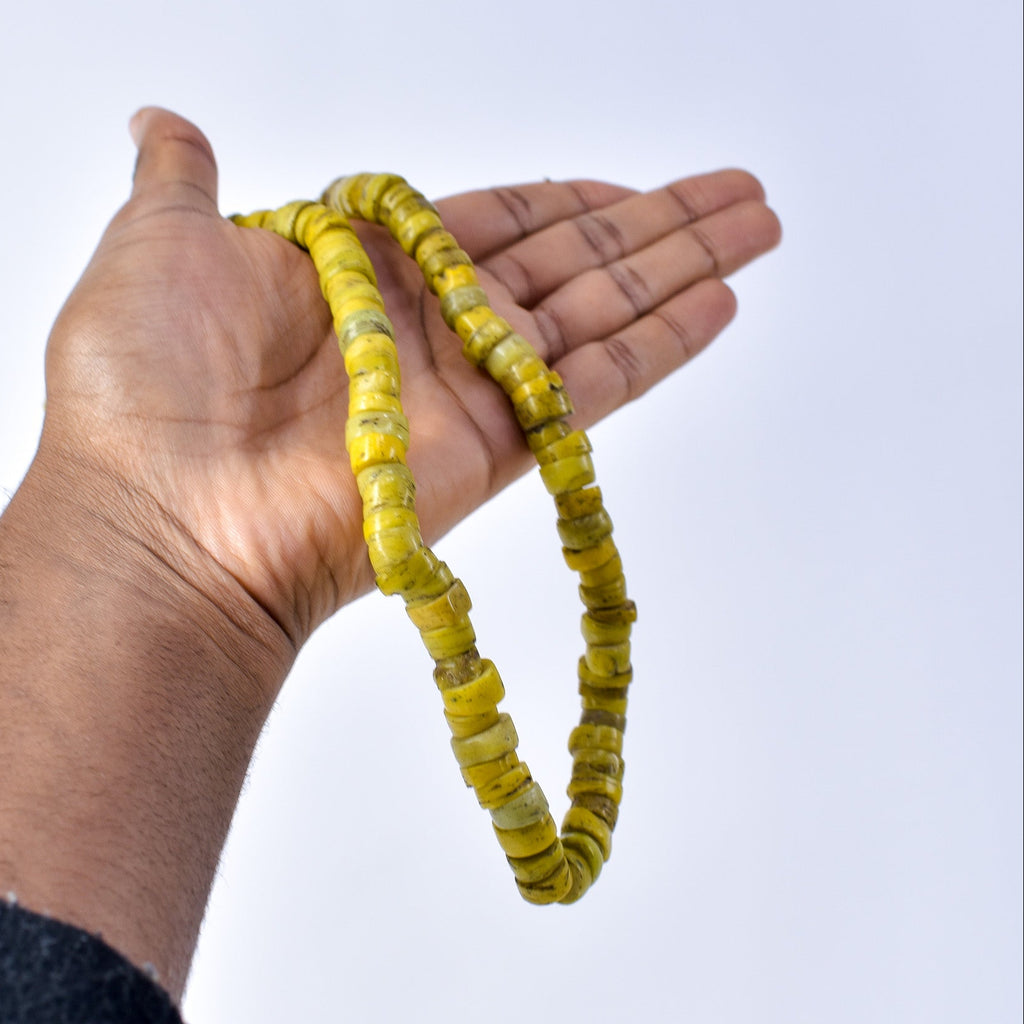 Hebron Cousins Yellow Trade Beads