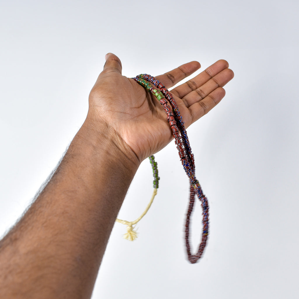 Aja Venetian Mixed Trade Beads 30 inch