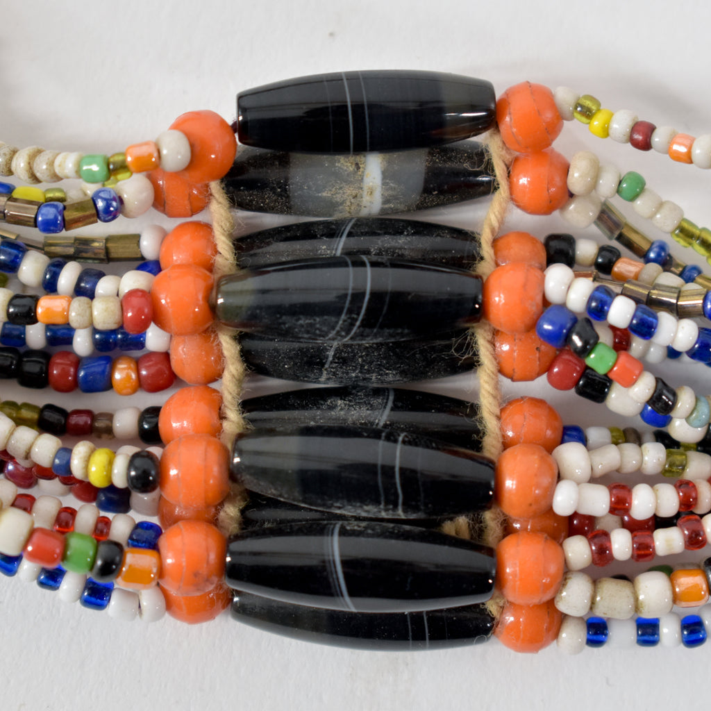 Fulani Beaded Necklace 30 Inch