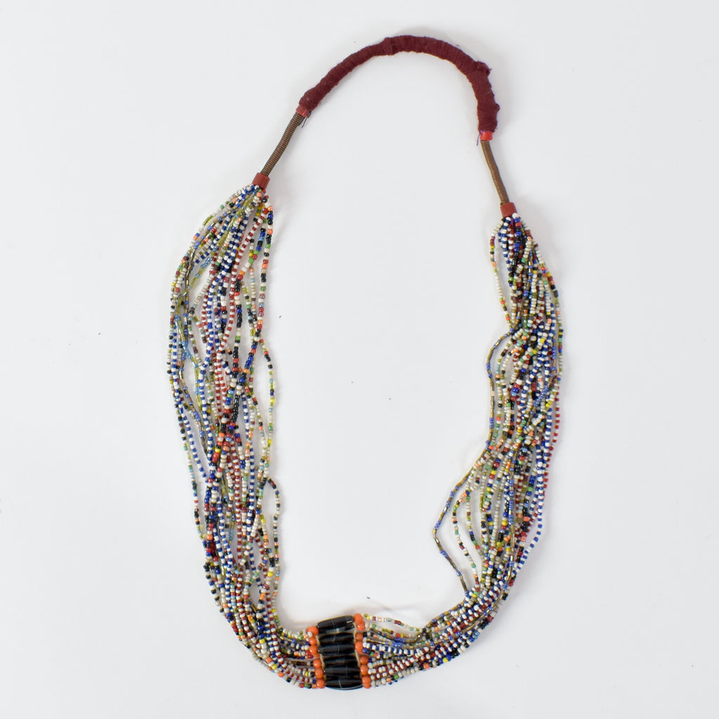 Fulani Beaded Necklace 30 Inch