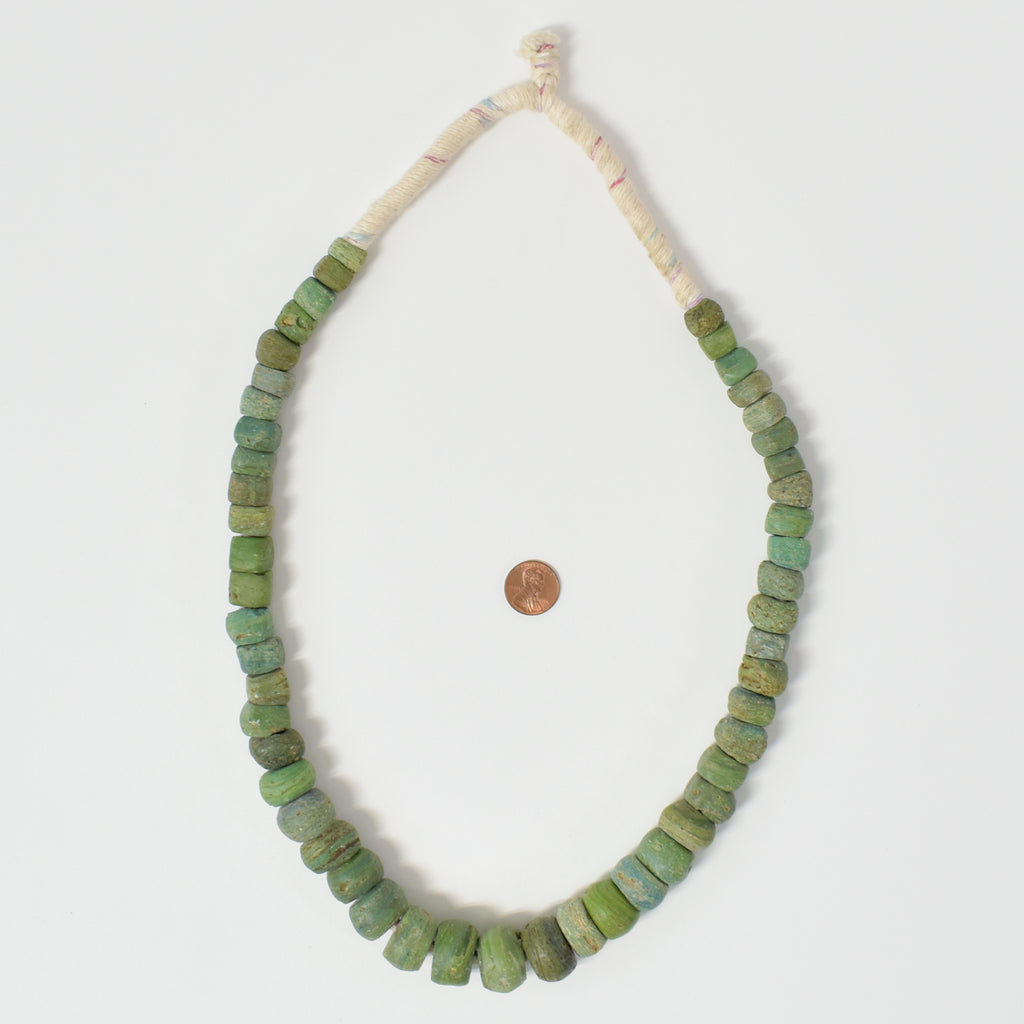 Green Hebron Trade Beads